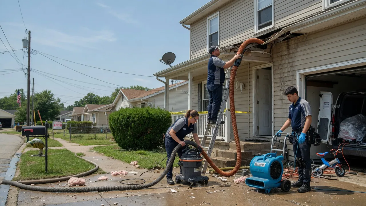 Water Damage Restoration in Ingalls, IN near me
